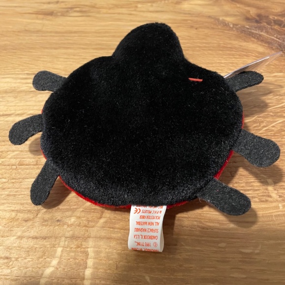 Ty Beanie Babies Lucky Ladybug Red Black 1995 – New Tag Protector VINTAGE - Picture 6 of 9